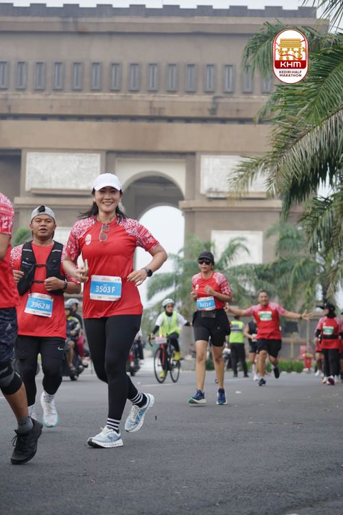 Race photo from Kediri Half Marathon 2025
