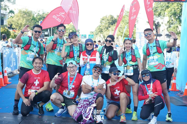 Race photo from Jabar Run 10K 2024