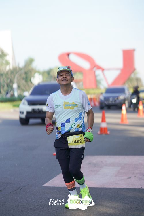 Race photo from Taman Budaya x BOGORUN 2025