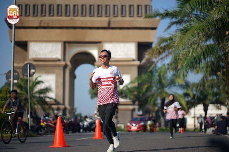 Race photo from Kediri Half Marathon 2024