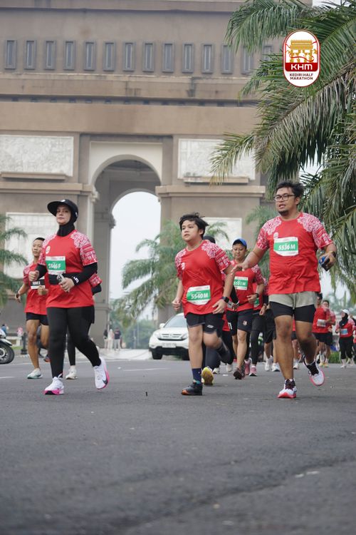 Race photo from Kediri Half Marathon 2025