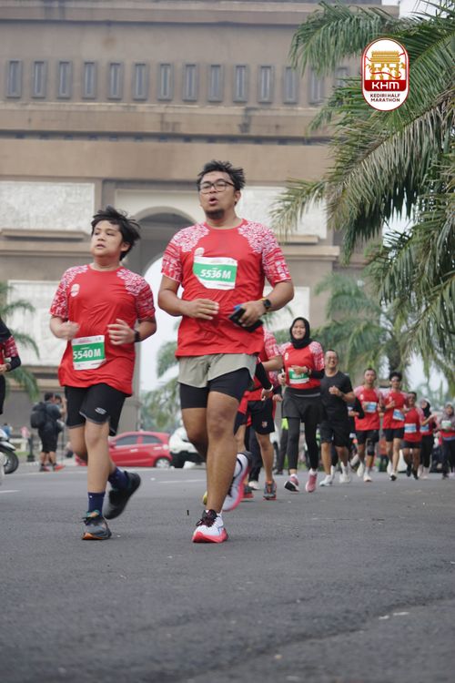 Race photo from Kediri Half Marathon 2025