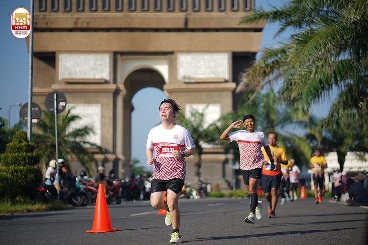 Race photo from Kediri Half Marathon 2024