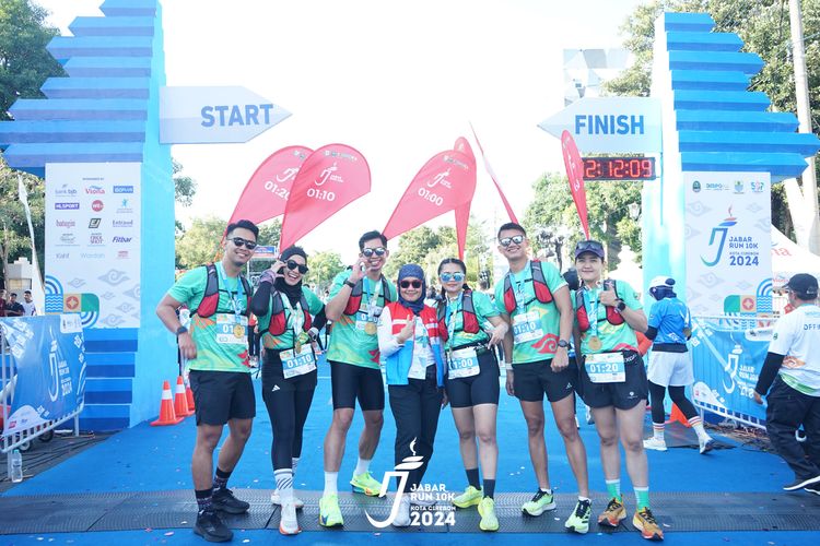Race photo from Jabar Run 10K 2024