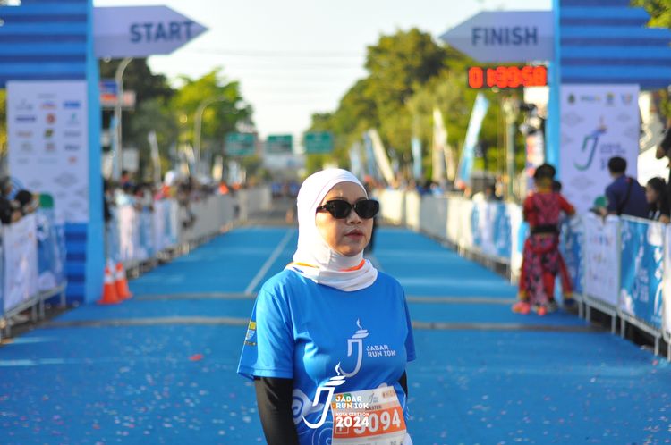 Race photo from Jabar Run 10K 2024