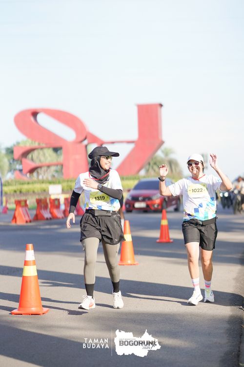 Race photo from Taman Budaya x BOGORUN 2025