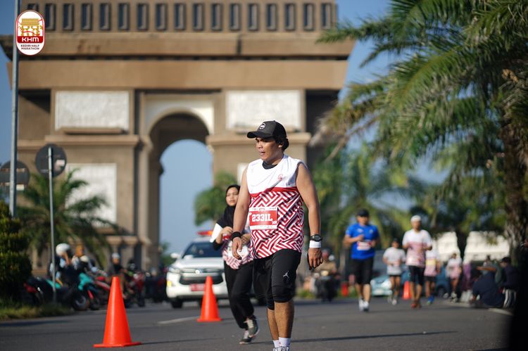 Race photo from Kediri Half Marathon 2024