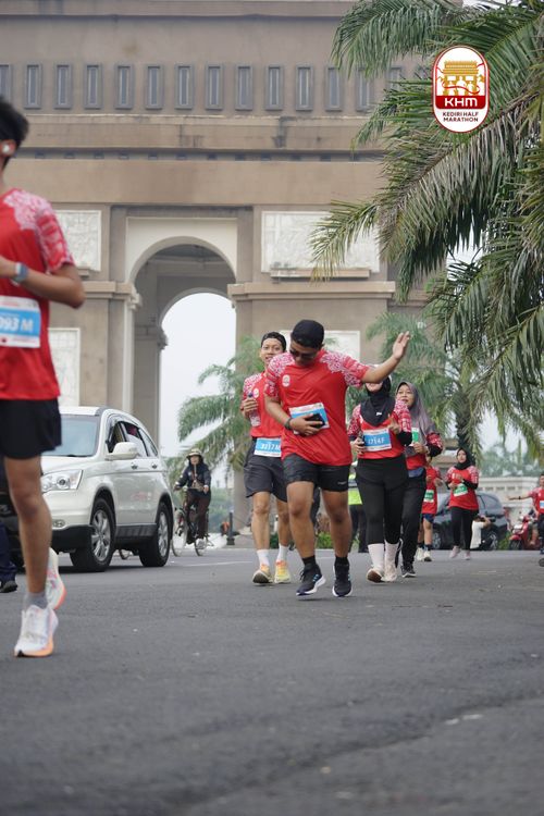 Race photo from Kediri Half Marathon 2025