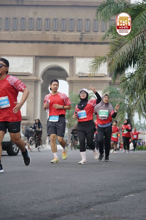 Race photo from Kediri Half Marathon 2025