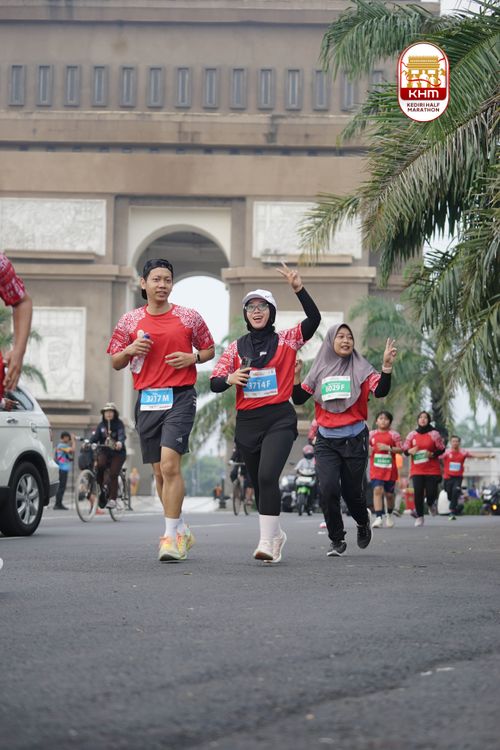 Race photo from Kediri Half Marathon 2025