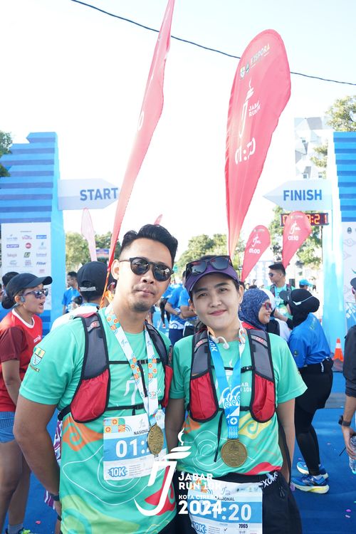 Race photo from Jabar Run 10K 2024