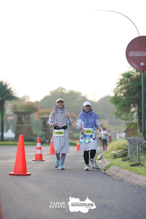 Race photo from Taman Budaya x BOGORUN 2025
