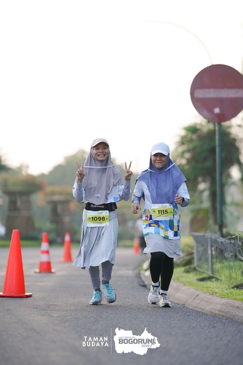 Race photo from Taman Budaya x BOGORUN 2025