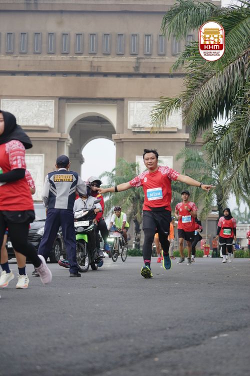 Race photo from Kediri Half Marathon 2025