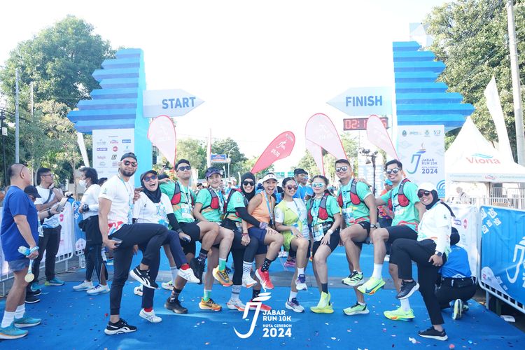 Race photo from Jabar Run 10K 2024