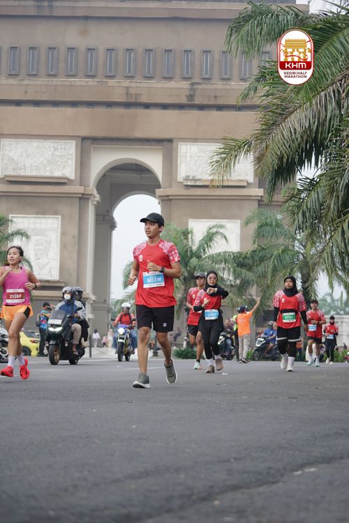Race photo from Kediri Half Marathon 2025