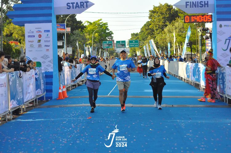 Race photo from Jabar Run 10K 2024