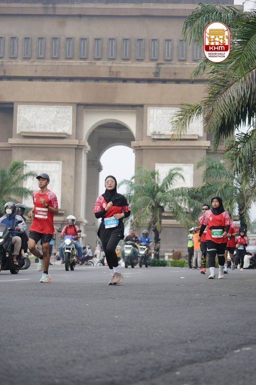 Race photo from Kediri Half Marathon 2025