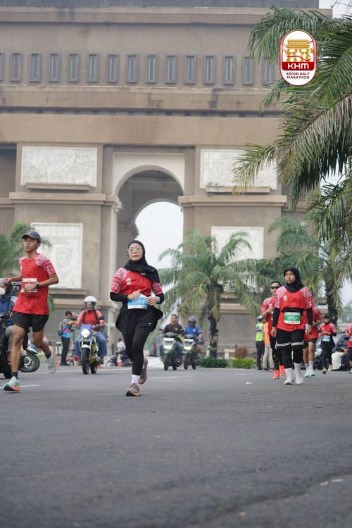 Race photo from Kediri Half Marathon 2025