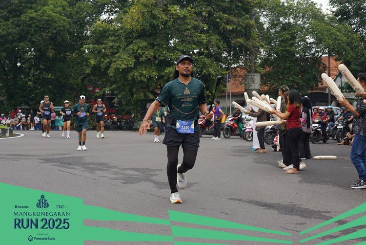 Race photo from Mangkunegaran Run 2025