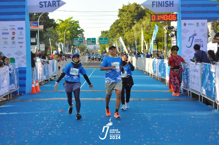 Race photo from Jabar Run 10K 2024