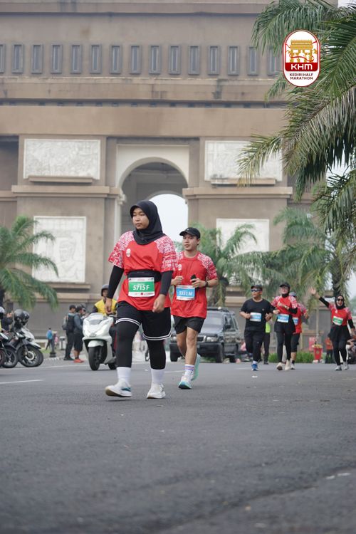 Race photo from Kediri Half Marathon 2025