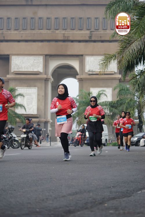 Race photo from Kediri Half Marathon 2025