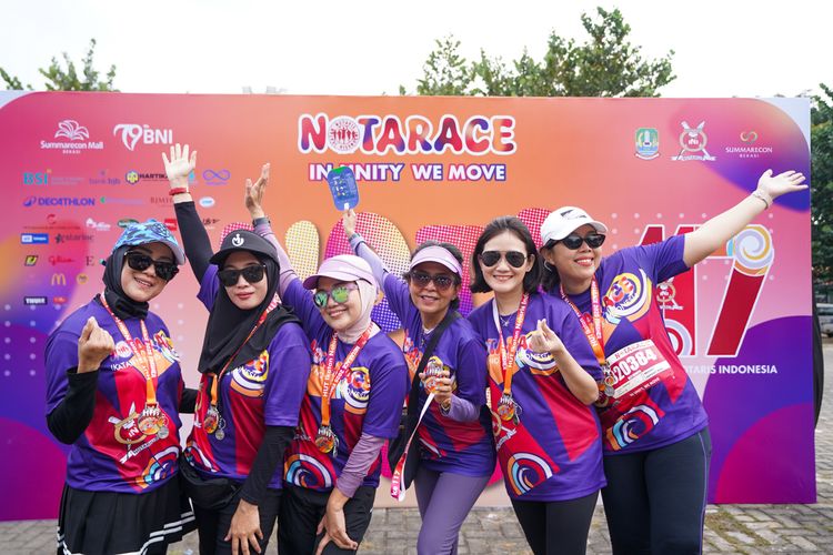 Race photo from NOTARACE 2025