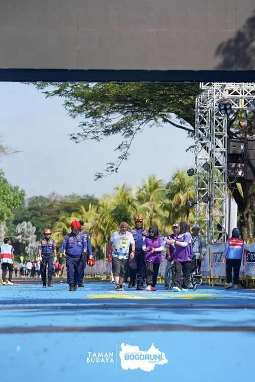 Race photo from Taman Budaya x BOGORUN 2025