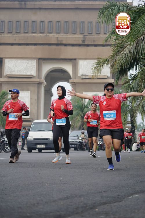 Race photo from Kediri Half Marathon 2025