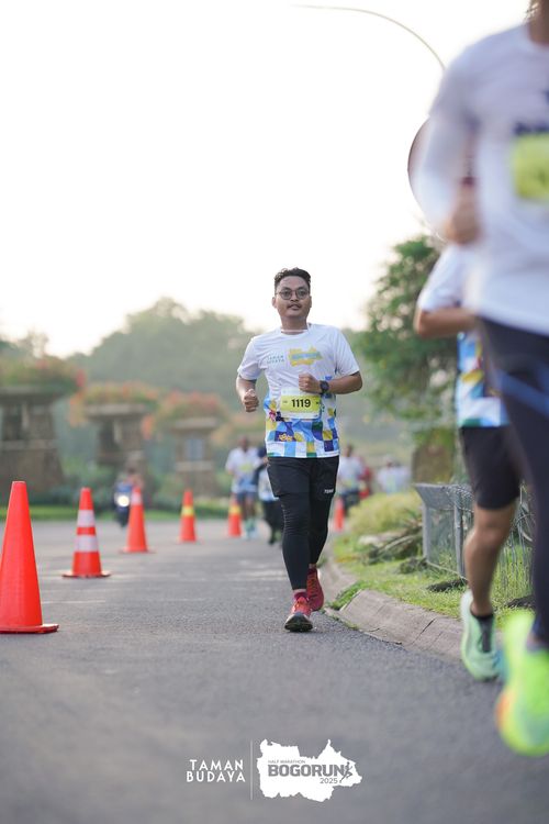 Race photo from Taman Budaya x BOGORUN 2025