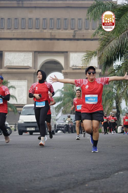 Race photo from Kediri Half Marathon 2025