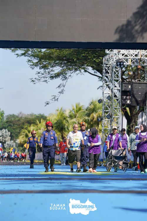 Race photo from Taman Budaya x BOGORUN 2025