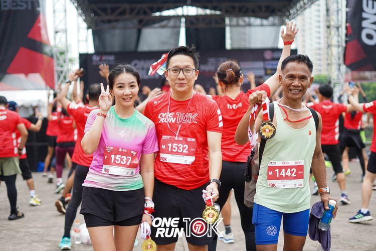 Race photo from ONE RUN 10K 2025