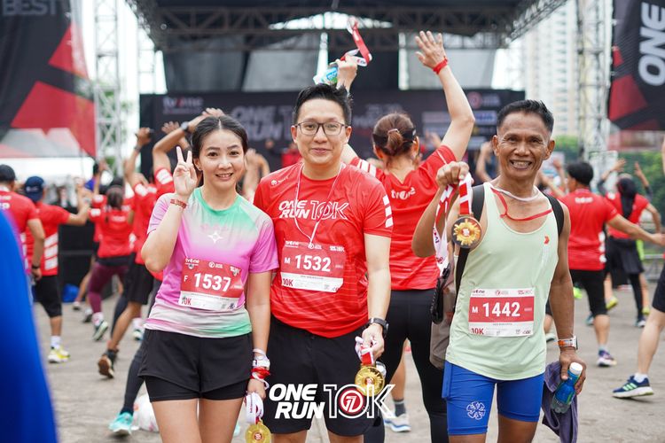 Race photo from ONE RUN 10K 2025