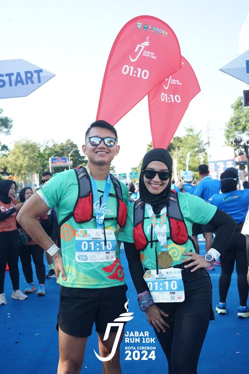 Race photo from Jabar Run 10K 2024