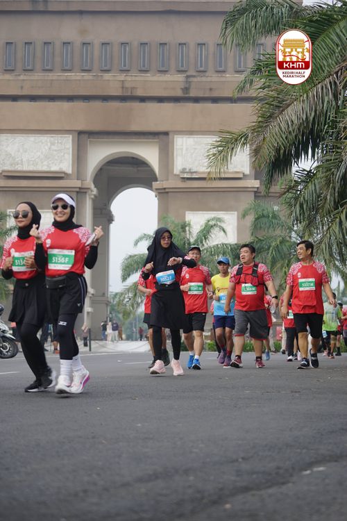 Race photo from Kediri Half Marathon 2025