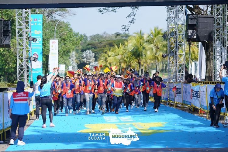Race photo from Taman Budaya x BOGORUN 2025