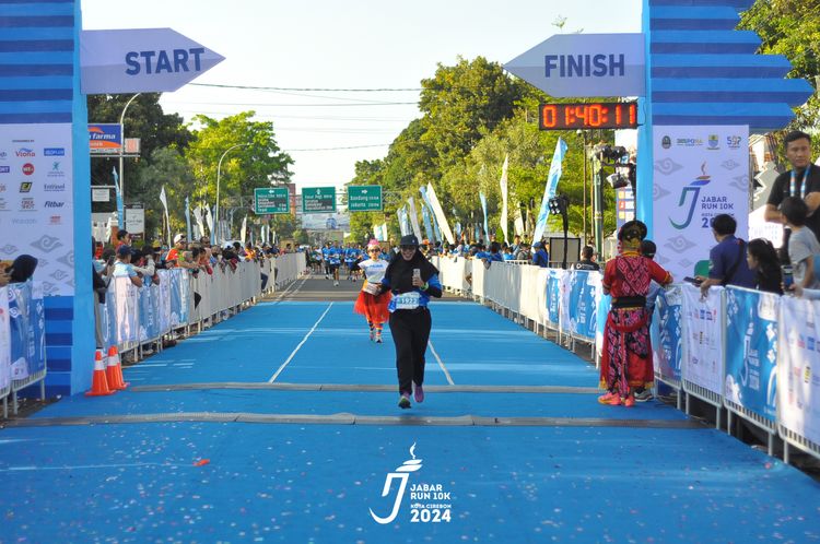 Race photo from Jabar Run 10K 2024
