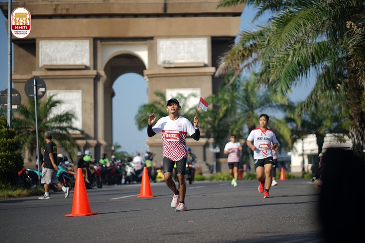 Race photo from Kediri Half Marathon 2024