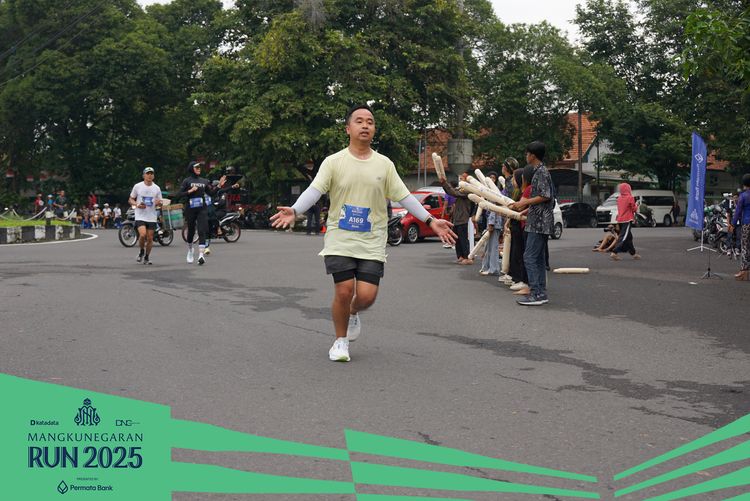 Race photo from Mangkunegaran Run 2025
