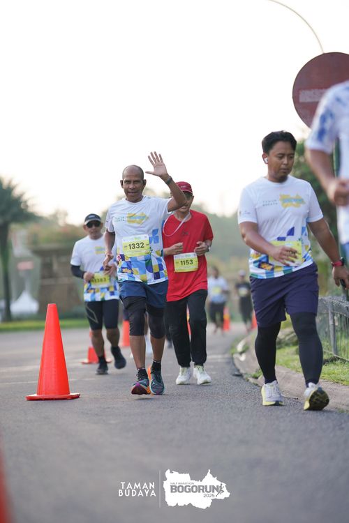 Race photo from Taman Budaya x BOGORUN 2025