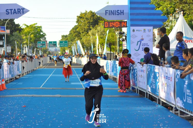 Race photo from Jabar Run 10K 2024