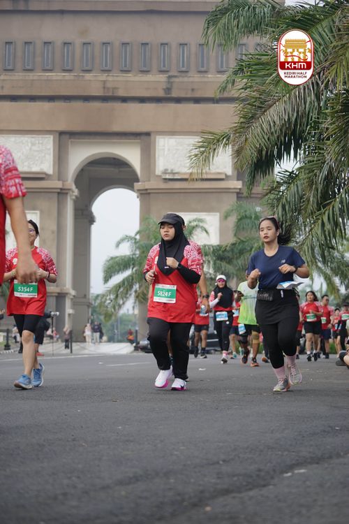 Race photo from Kediri Half Marathon 2025