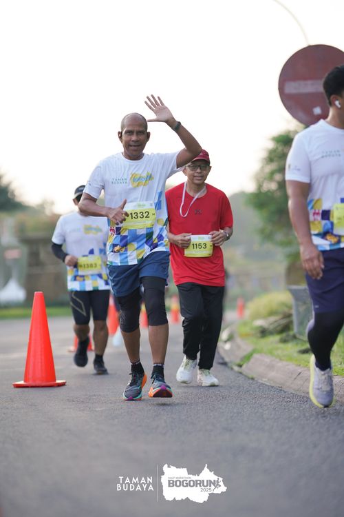 Race photo from Taman Budaya x BOGORUN 2025