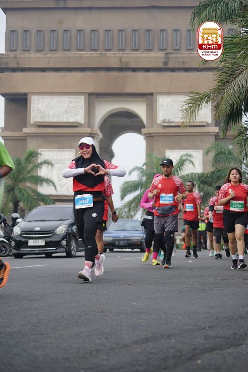 Race photo from Kediri Half Marathon 2025