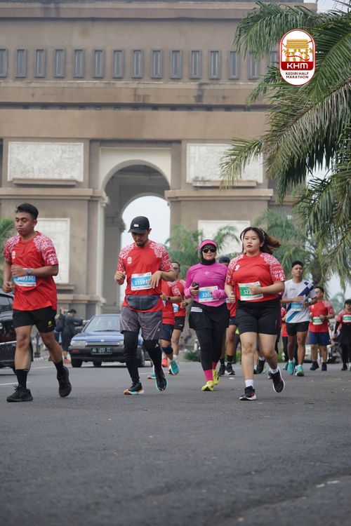 Race photo from Kediri Half Marathon 2025