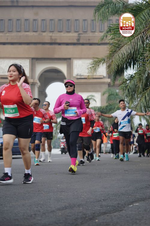 Race photo from Kediri Half Marathon 2025