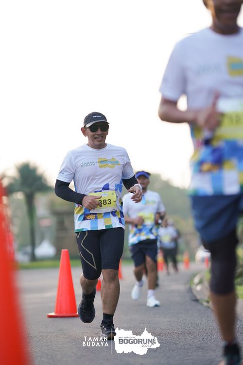 Race photo from Taman Budaya x BOGORUN 2025