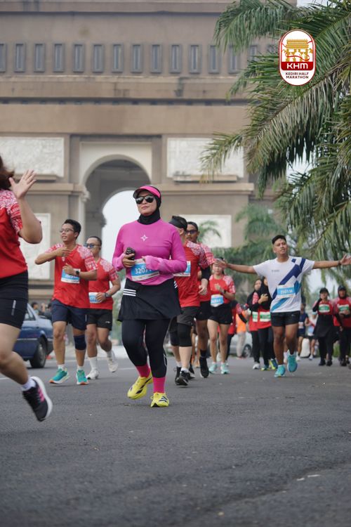 Race photo from Kediri Half Marathon 2025